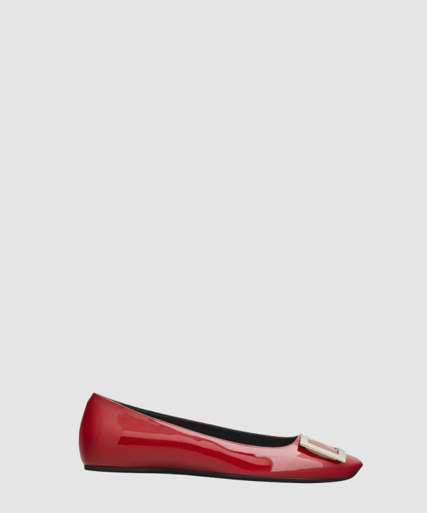 [Roger Vivier-로저비비에] 트럼펫 메탈 버클 플랫