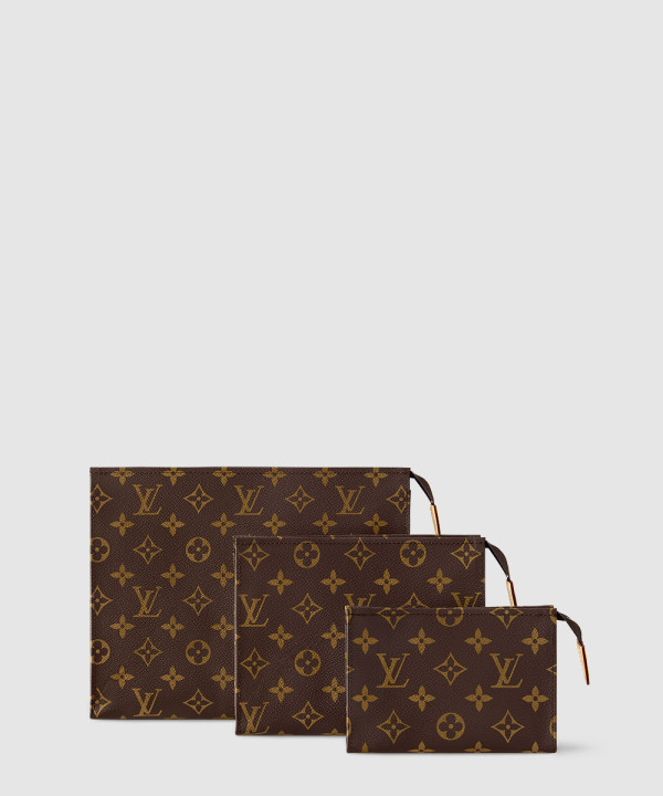 [LOUIS VUITTON-루이비통] 트리오 토일렛 파우치 M47195