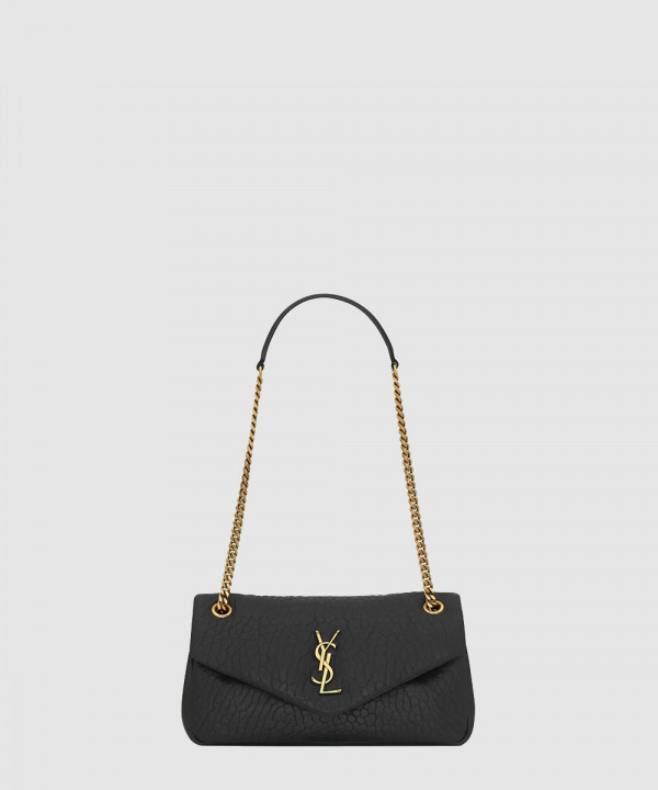 [SAINT LAURENT-생로랑] 그레인 램스킨 소재의 CALYPSO SMALL 734153