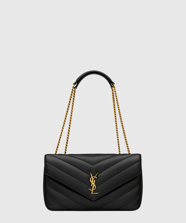 [SAINT LAURENT-생로랑] 램스킨 소재의 LOULOU 루루 미디엄백 엔벨로프 백 801439