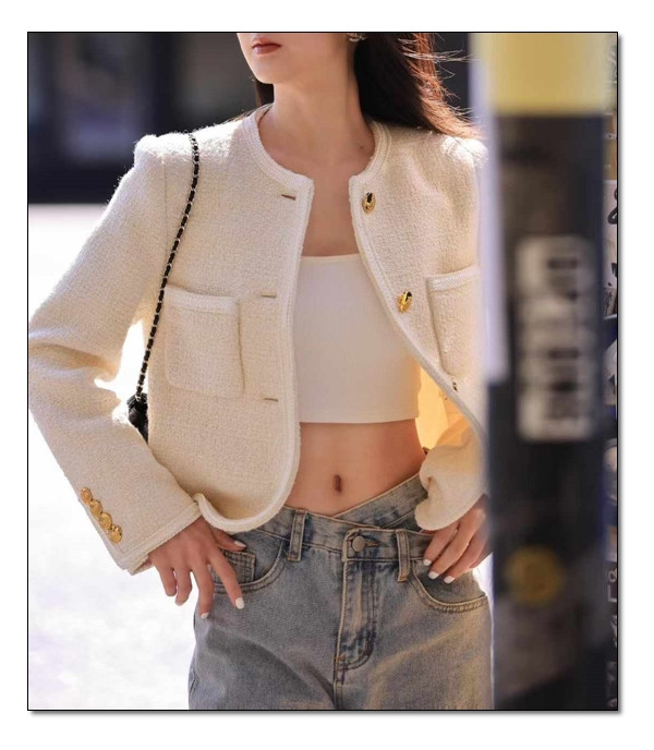 이번 봄 착장은 셀린느 자켓 샤세르=위시 아이템으로 꼽히고 있어요.