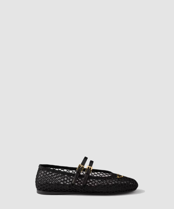 [PRADA-프라다] 메쉬 소재 발레리나 1F915N