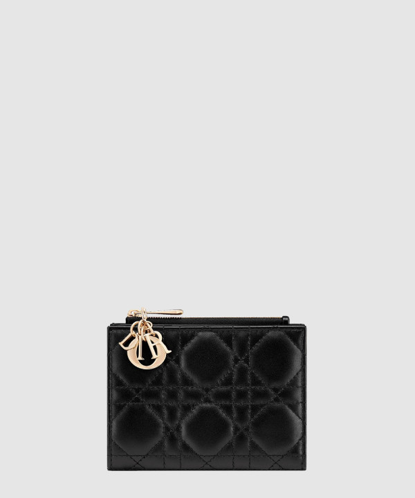 [DIOR-디올] Lady Dior Dahlia 지갑 S6037ONMJ