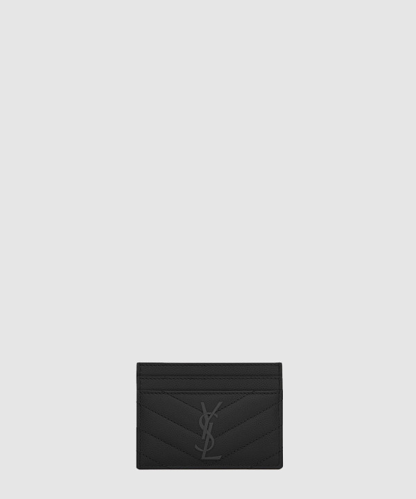 [SAINT LAURENT-생로랑] CASSANDRE MATELASSÉ 카드 케이스 423291