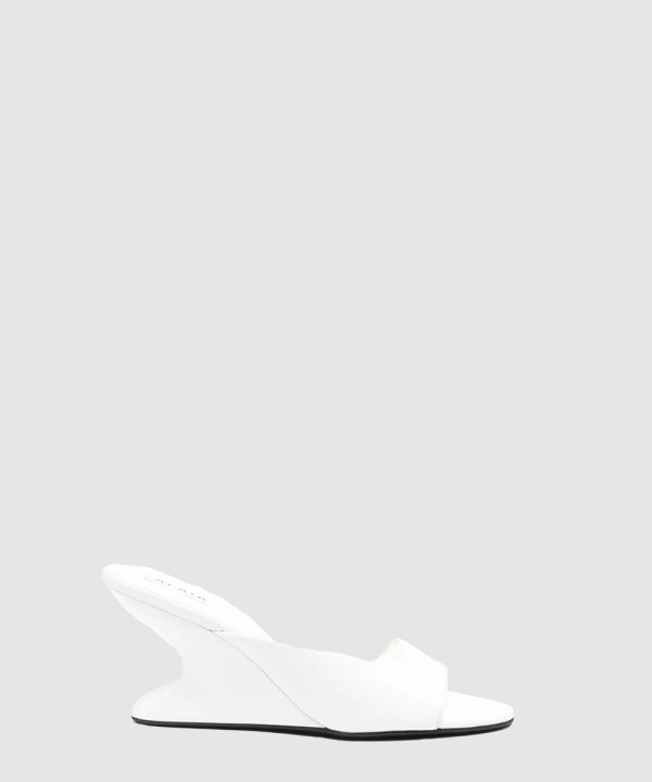 [ALAIA-알라이아] 웨지 뮬 75  AA3M093CK168