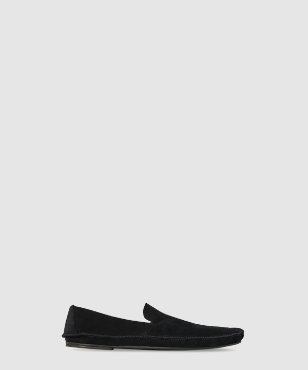 [THE ROW-더로우] Tyler 스웨이드 로퍼 F1639L305BLK