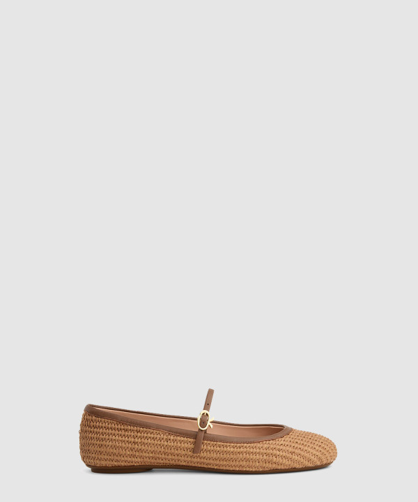 [GIANVITO ROSSI-지안비토로시] 칼라 플랫 슈즈 G22223.05GOM