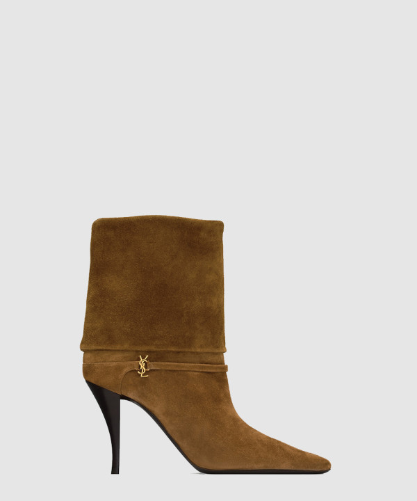 [SAINT LAURENT-생로랑] 스웨이드 소재의 NIKI 부티 801393