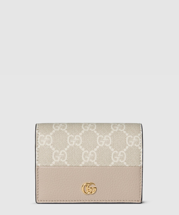 [GUCCI-구찌] GG 마몽 바이컬러 스몰 지갑 841358