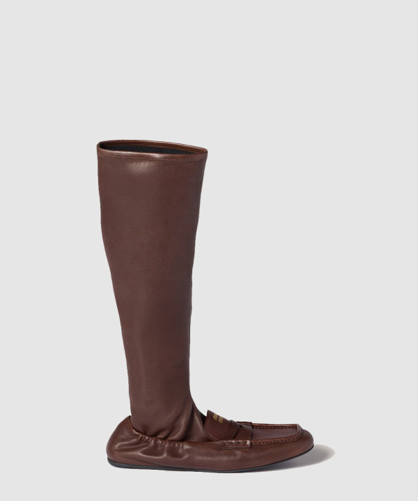 [MIU MIU-미우미우] 루슈 나파 가죽 부츠 5W482E