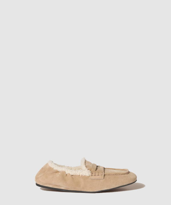 [MIU MIU-미우미우] 루슈 스웨이드 로퍼 5D341E