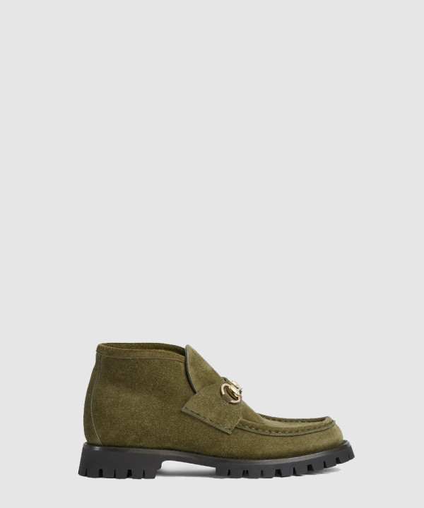 [GUCCI-구찌] 여성 홀스빗 앵클 부츠 ‎764206