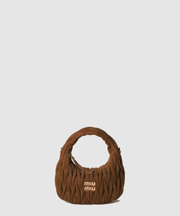 [MIU MIU-미우미우] 완더 마테라쎄 스웨이드 백 5BC125