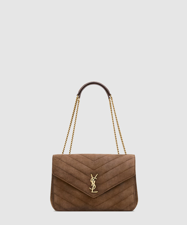 [SAINT LAURENT-생로랑] 스웨이드 소재 LOULOU 라지백 803541