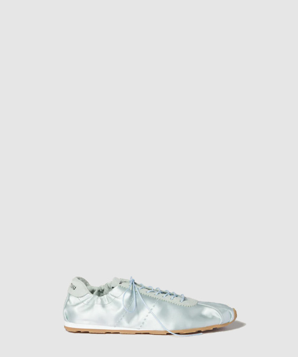 [MIUMIU-미우미우] 플룸 새틴 스니커즈 5E570E