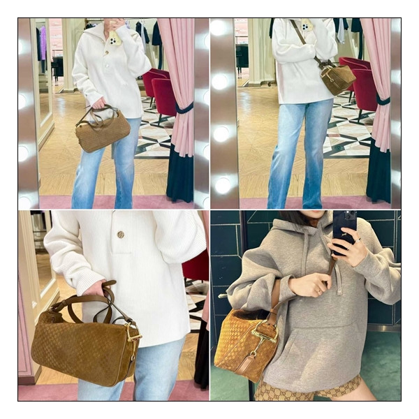 반이지만 완벽함을 추구하는 구찌 하프 홀스빗 미디엄 Bag 좋아요.