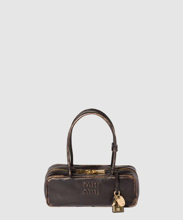 [MIUMIU-미우미우] 보 나파 가죽 백 5BB173
