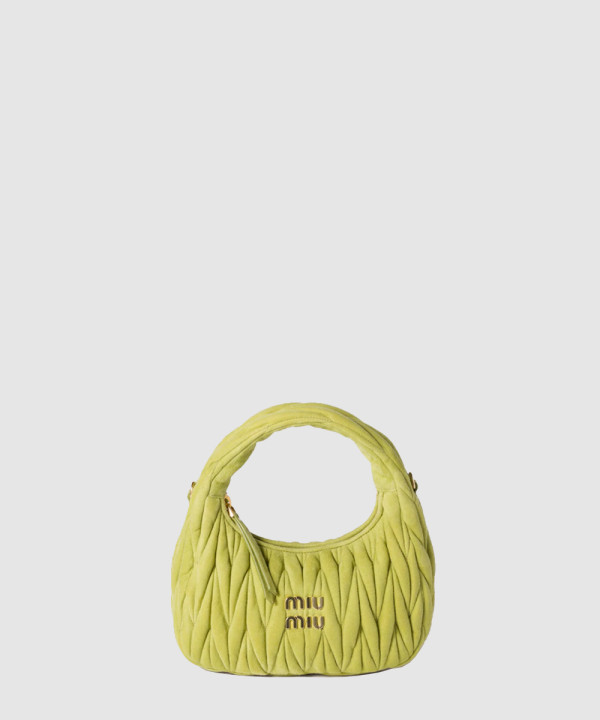 [MIUMIU-미우미우] 완더 마테라쎄 스웨이드 백 5BC125