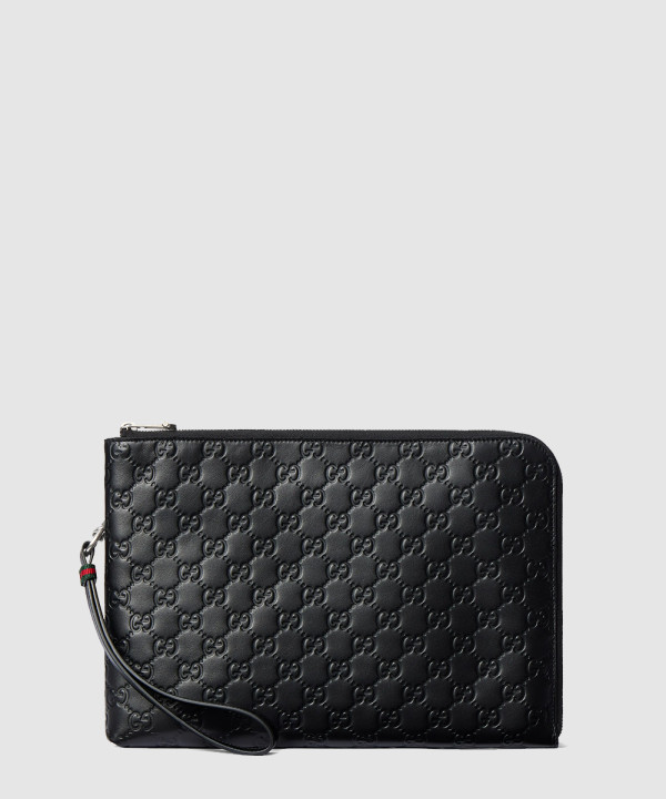 [GUCCI-구찌] GG 엠블럼 파우치 850223