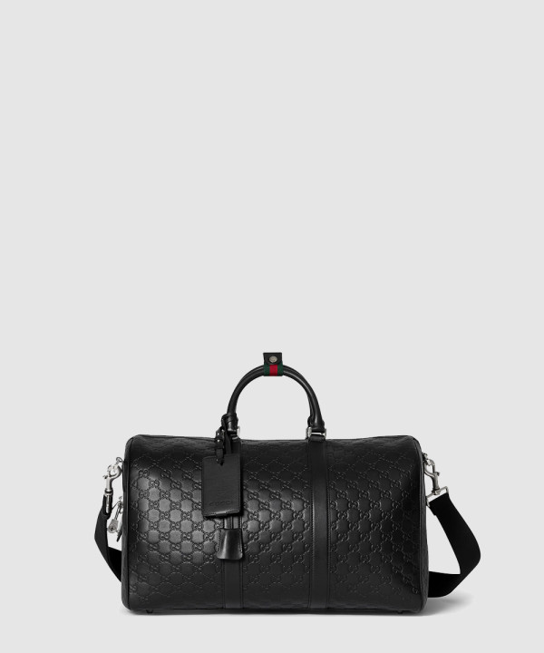 [GUCCI-구찌] GG 엠블럼 미디엄 더플백 850220