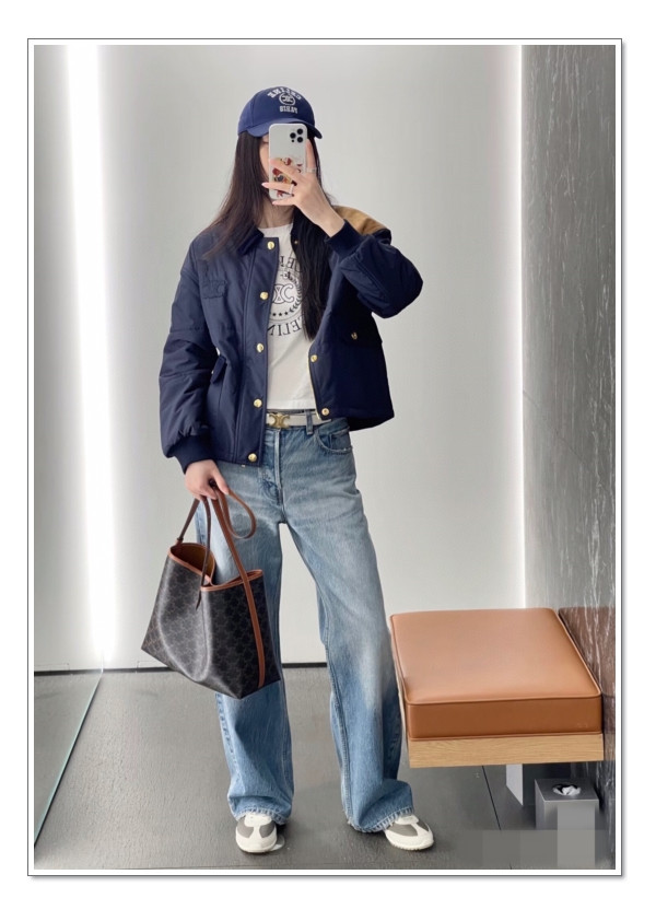 옷 좀 입는 여자들의 선택 : 셀린느 스니커즈 물 흐르듯 이어지는 자연스러운 핏!!