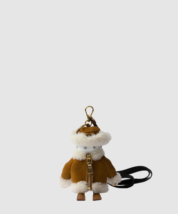 [PRADA-프라다] 로봇 시어링 키링 1TT181