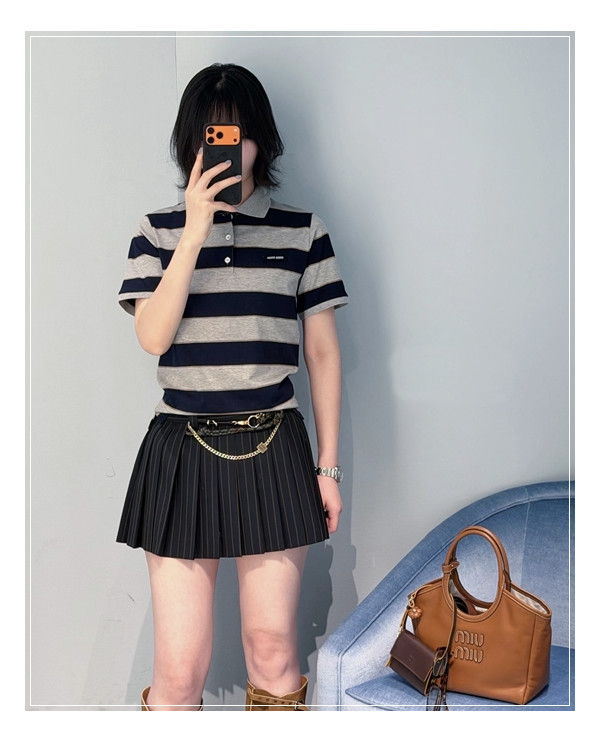 굴욕 없는 스타일링의 진수 - 미우미우 반팔 2style, 옷 잘 입는 여자 되는 방법